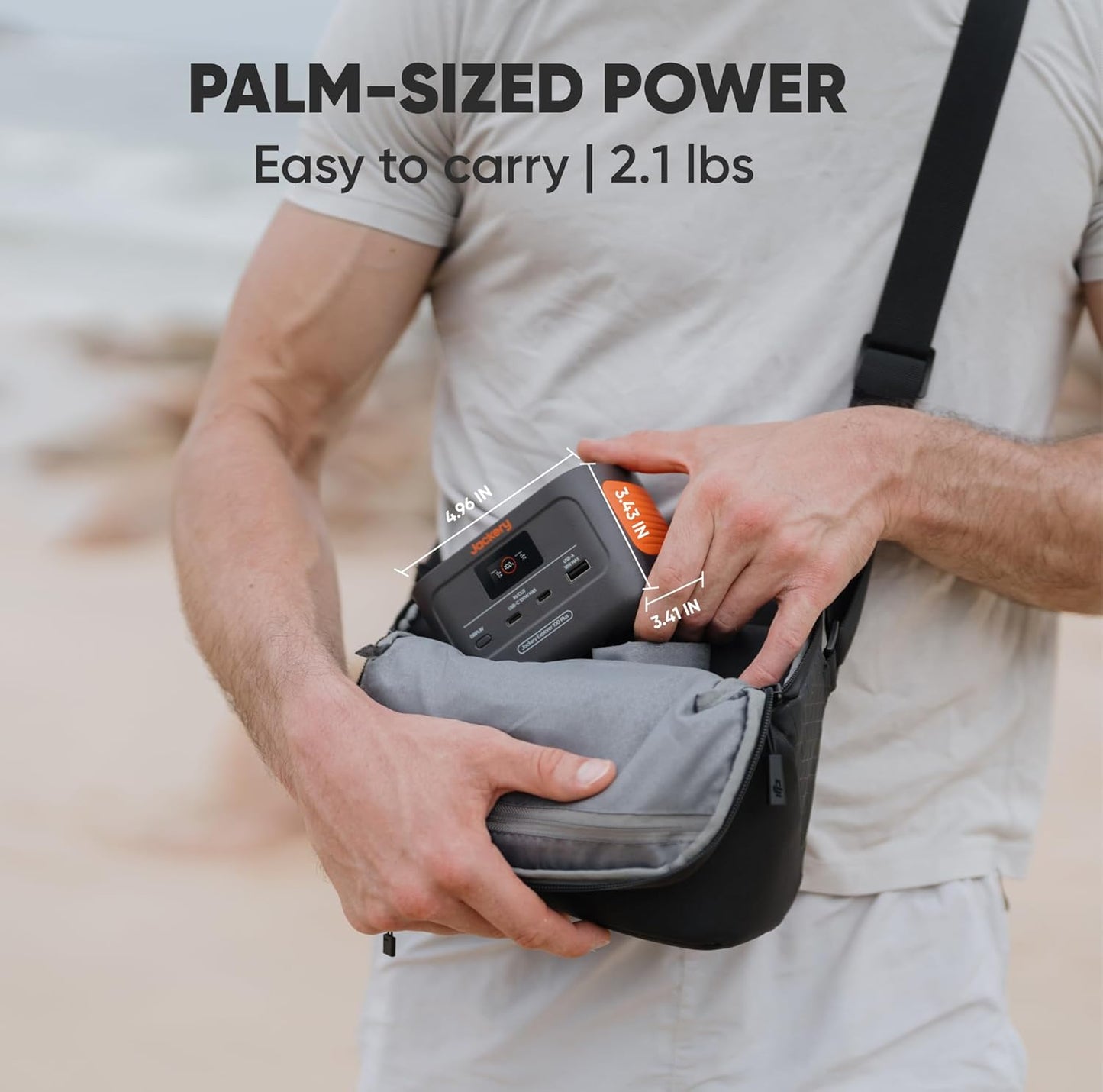 Jackery Explorer 100 Plus Portable Power Station - 9Wh LIFEPO4