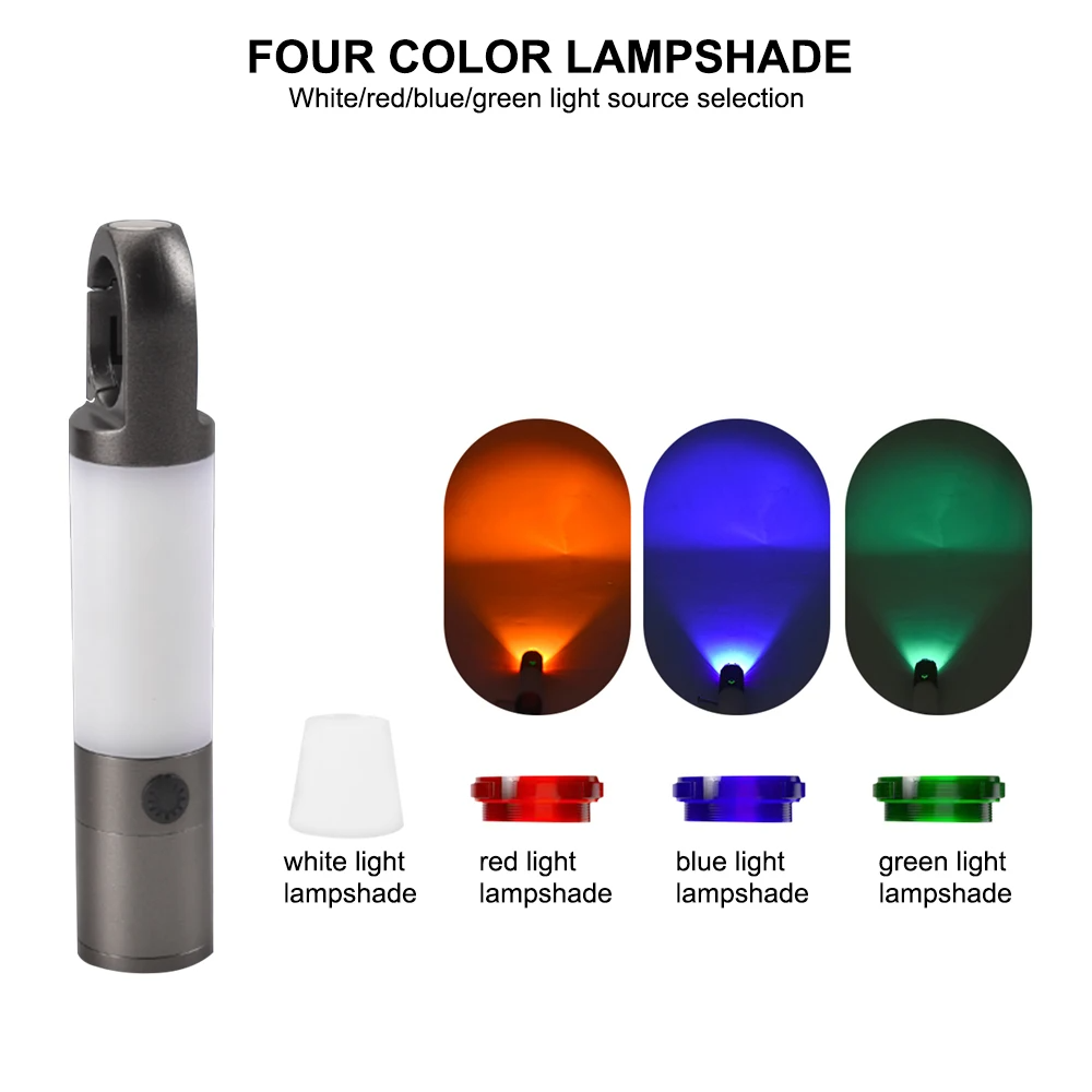 H20 LED Torchlight 1000LM Waterproof IPX4 Type C USB Rechargeable