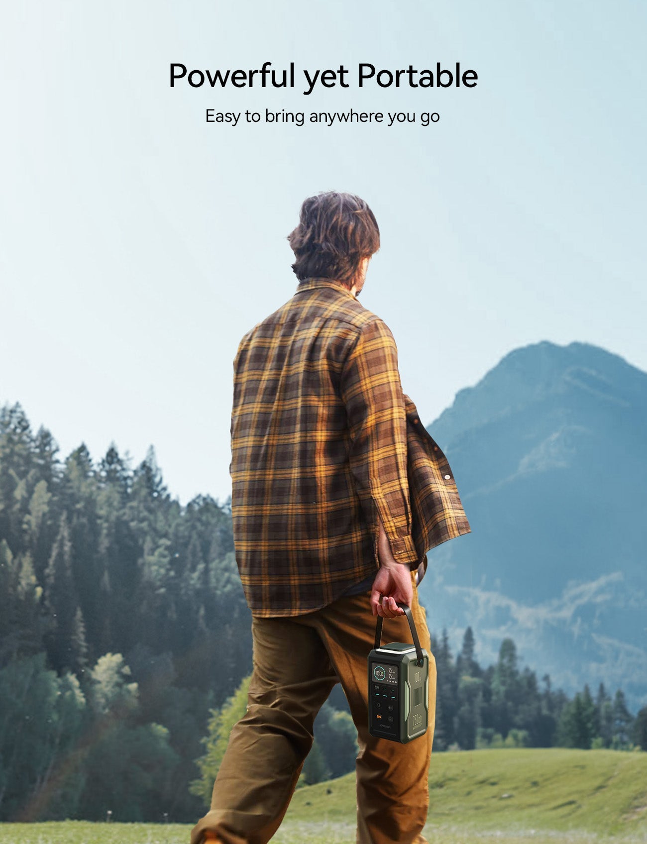 JOYROOM 100W Power Bank 75000mAh outdoor generator With Retractable Light