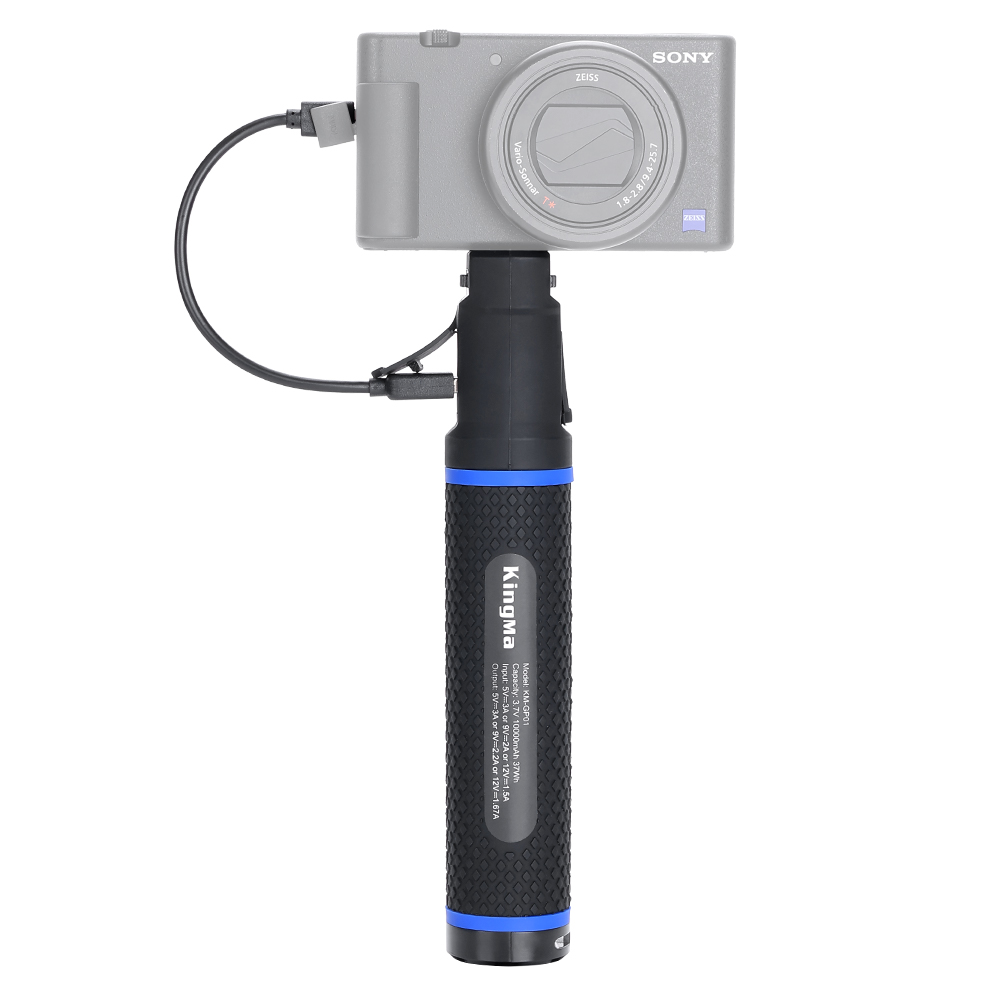 KingMa 10000mAh Power Bank Battery handle Grip Selfie Stick for Cameras, GoPro, Mobile Phone