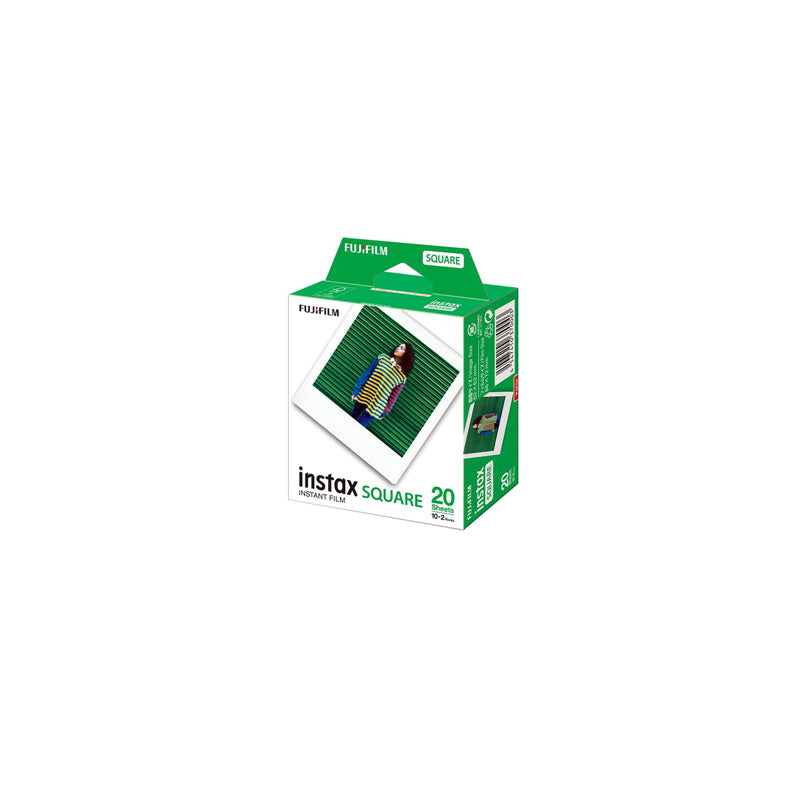 Fujifilm Instax Square Plain White Instant Film - 20 sheets