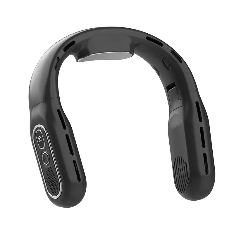 Portable USB Neck Fan Foldable Rechargeable Fan 3000mAh