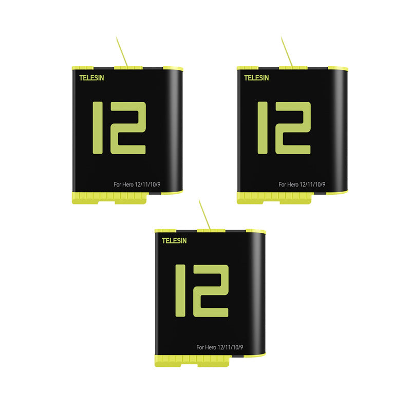 Telesin GoPro Hero 12 11 10 9 Battery fully decoded