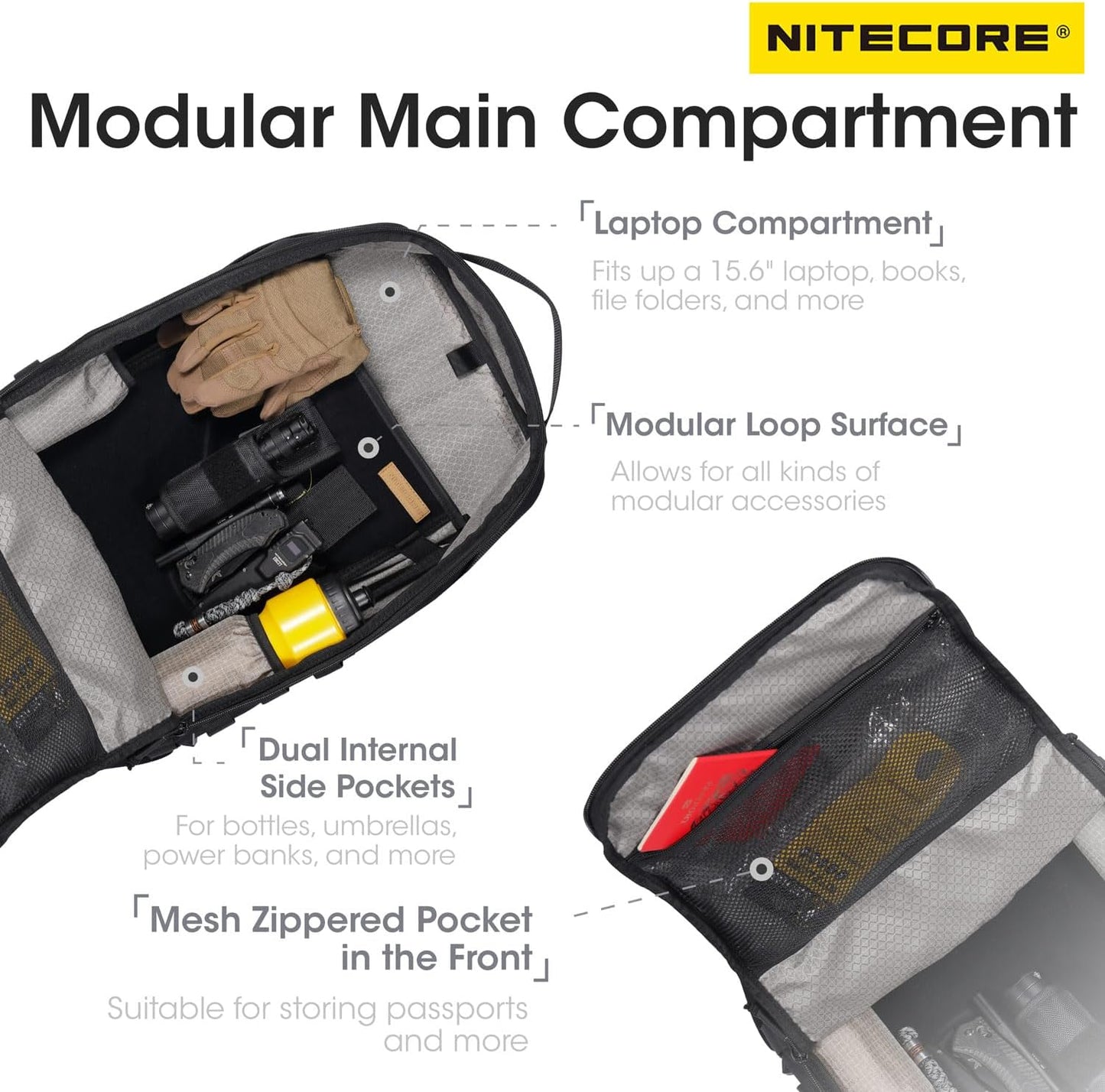 Nitecore BP23 PRO Backpack - 23L Capacity