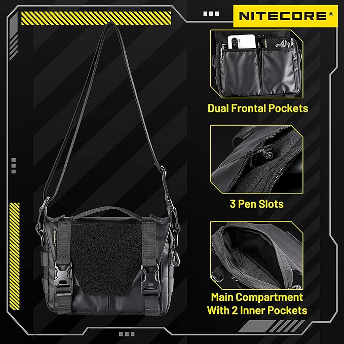 Nitecore SLB05 Modular Commuting Sling Bag Crossbody Shoulder Bag
