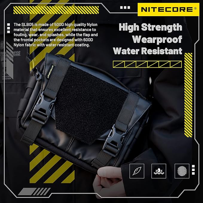 Nitecore SLB05 Modular Commuting Sling Bag Crossbody Shoulder Bag