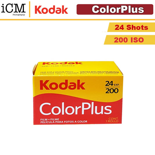 Kodak 135 35mm ColorPlus Color Plus 200 Negative Roll Film - 24 Exposure