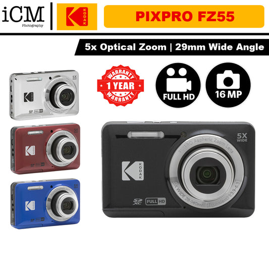 Kodak PIXPRO FZ55 Digital Compact Camera