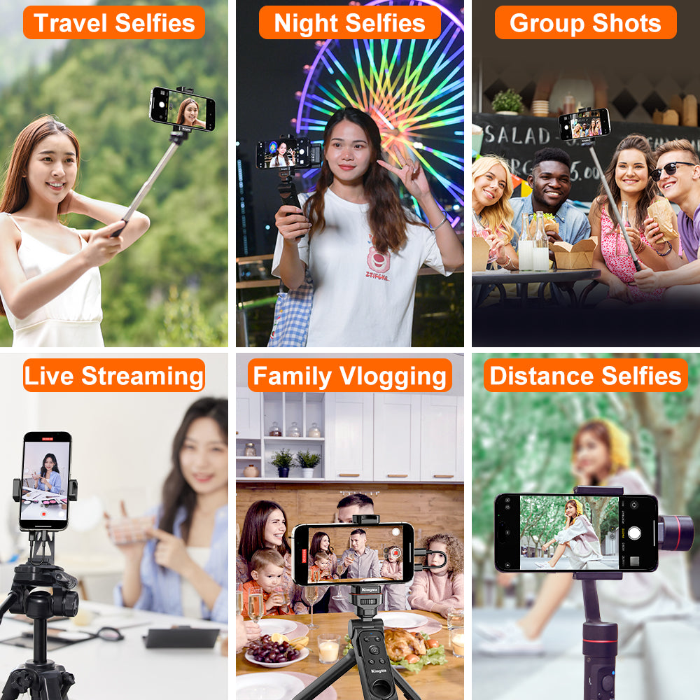 KingMa Selfie Wireless Monitor Screen Magnetic Vlogging PH01-Max Mount Kit for Mobile Phone