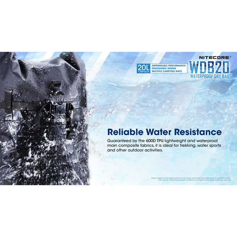 Nitecore Waterproof Dry Bag 20L Wdb20