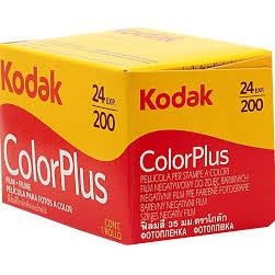 Kodak 135 35mm ColorPlus Color Plus 200 Negative Roll Film - 24 Exposure