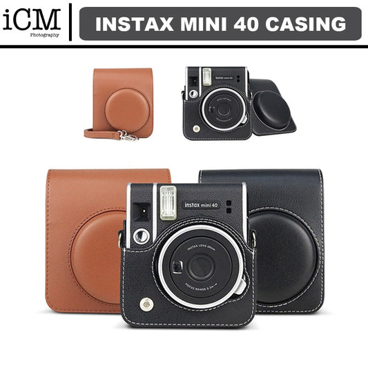 Fujifilm Instax Mini 40 camera Case PU leather Casing