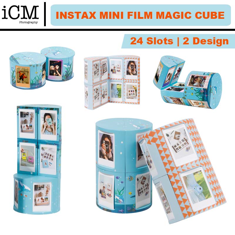 Instax Mini Film Photo Frame Magic Cube for FUJIFILM Instax mini film with 24-Slot