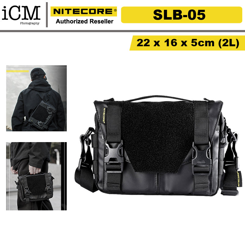 Nitecore SLB05 Modular Commuting Sling Bag Crossbody Shoulder Bag