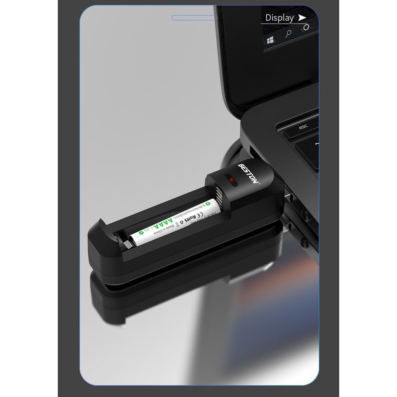 Beston E96 AAAA Rechargeable Battery LR61 With USB Charger