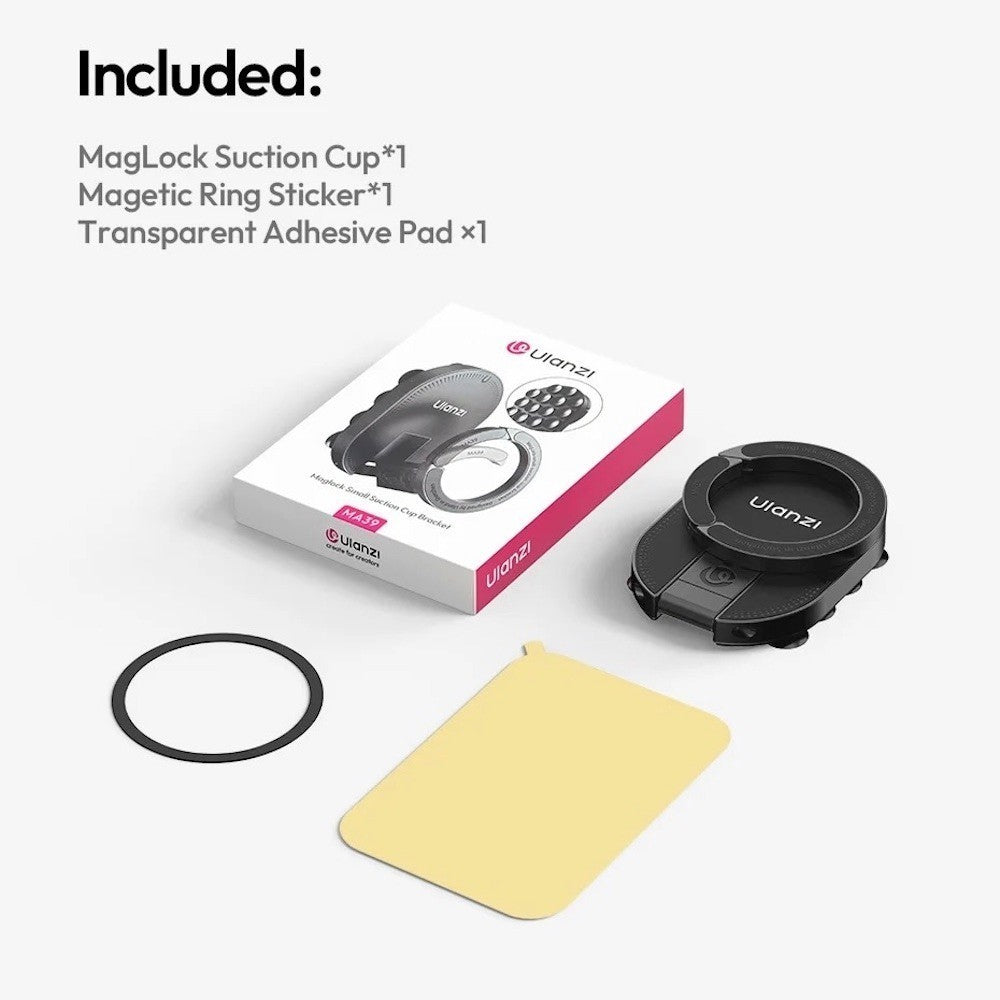 ULANZI MA39 MagLock 3-in-1 Suction Magnetic Phone Holder for MagSafe