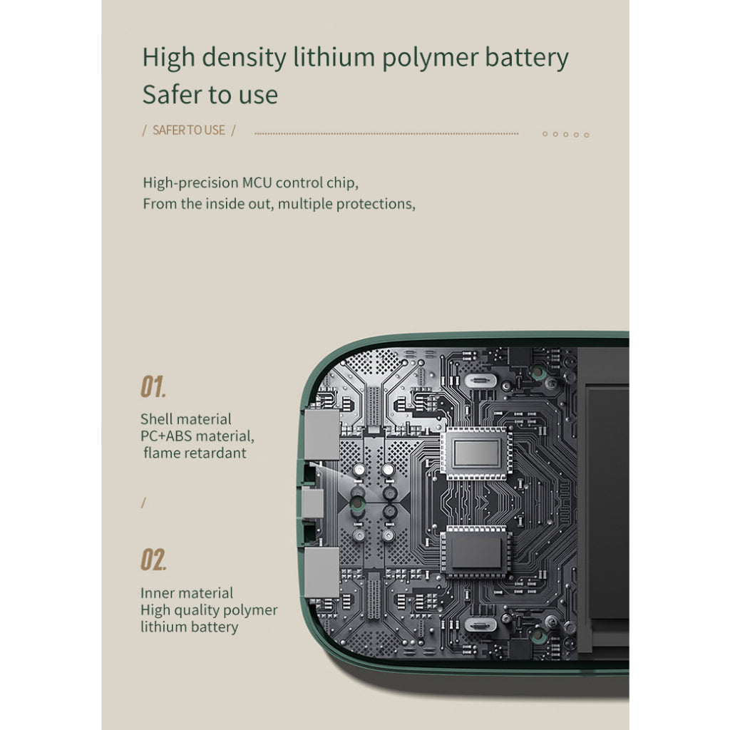 10000mAh Power bank with Retro Game Console 2.8 Inch Dual USB Output Mini Handheld Game Console