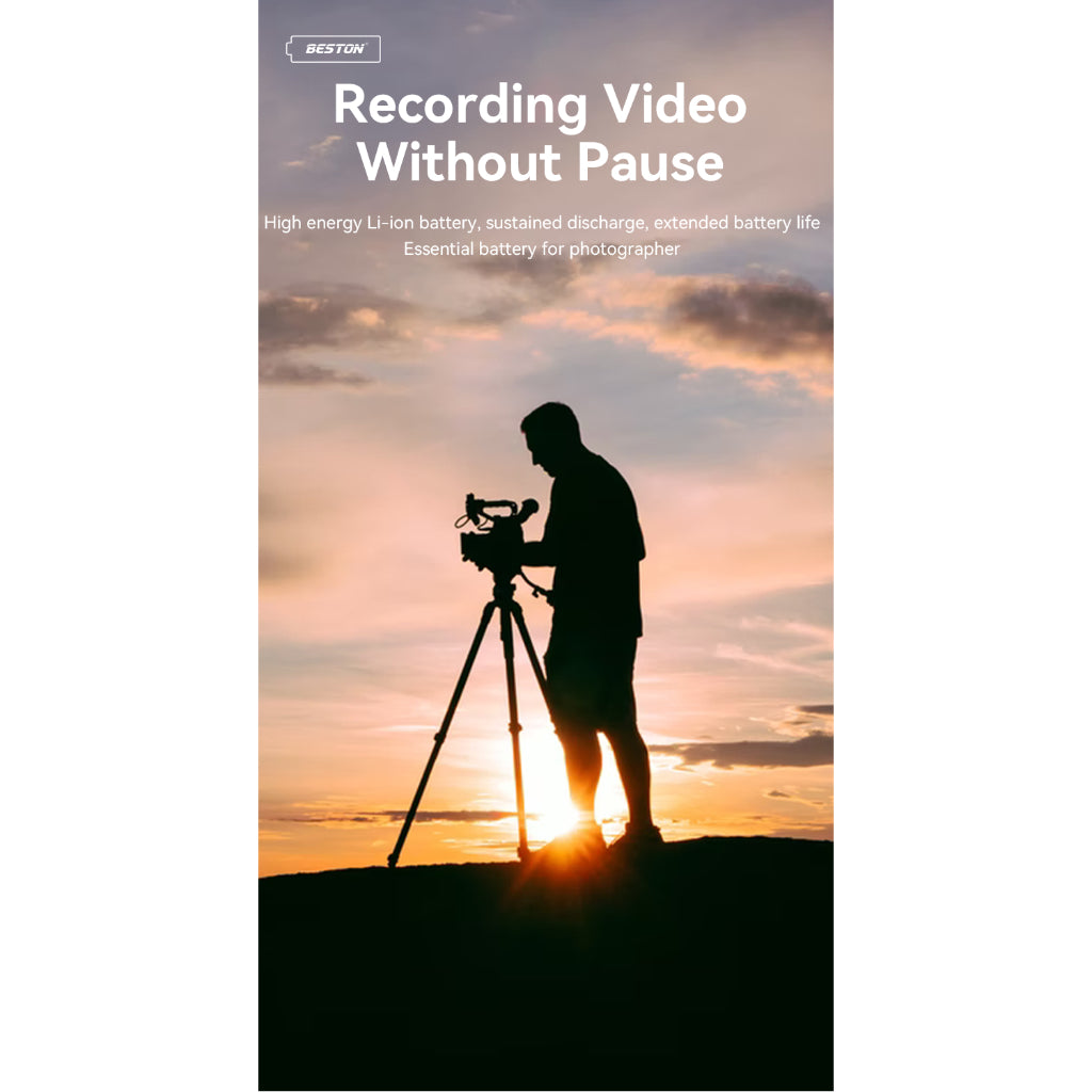 Beston Canon LP-E12 LP E12 replacement battery - 1 Year Warranty