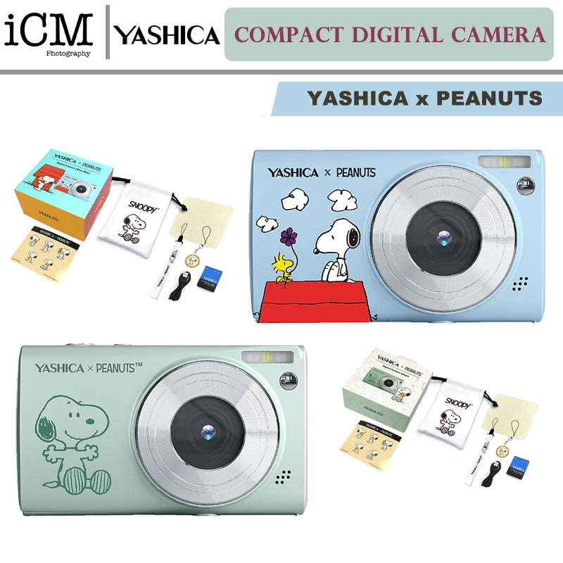 YASHICA x Peanuts Snoopy Digital Camera – ICM Photo Pte Ltd