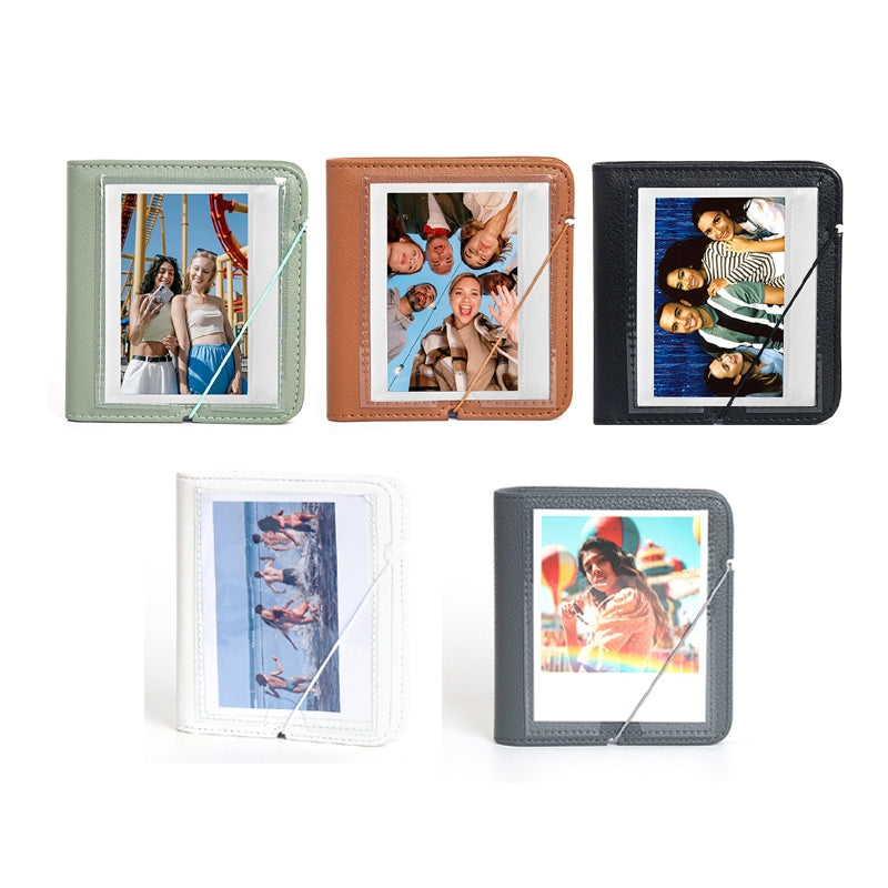 Fujifilm Instax Wide Film 28 + 1 Pocket Photo PU Leather Album for Polaroid i-type 600