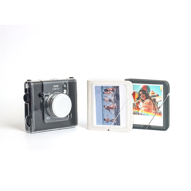 Fujifilm Instax Wide Film 28 + 1 Pocket Photo PU Leather Album for Polaroid i-type 600