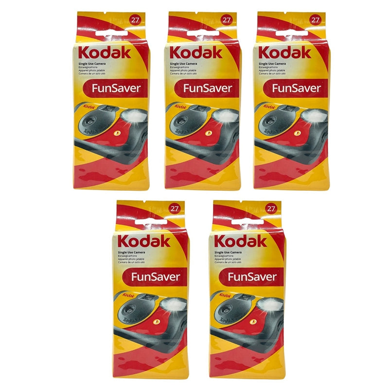 Kodak Funsaver Single Use Disposable 35mm Film Camera - 27 Exposures