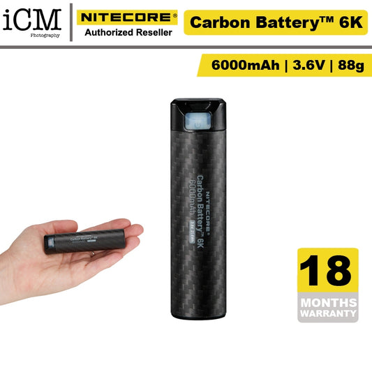 Nitecore Carbon Battery 6K USB-C 6000mAh Power Bank