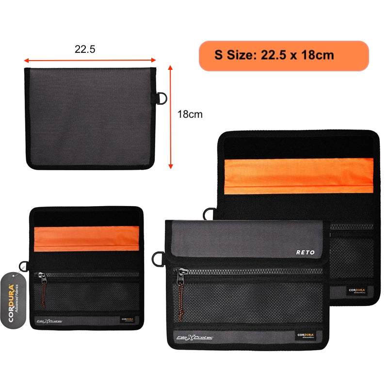 RETO Film X-Protec X-Ray Bag for 35mm film CORDURA Waterproof, X-Ray Proof, Lead-Free