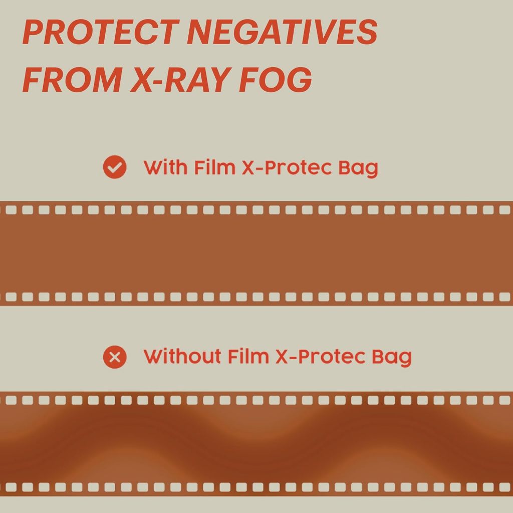 RETO Film X-Protec X-Ray Bag for 35mm film CORDURA Waterproof, X-Ray Proof, Lead-Free