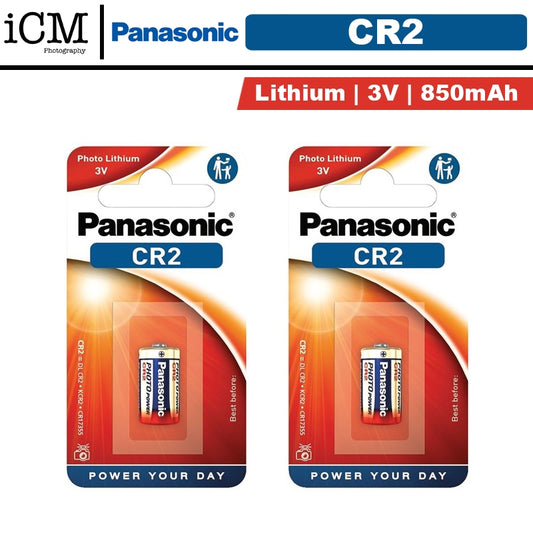 Panasonic CR2 CR 2 Lithum Batteries Photo Lithium 3V Battery - EU version