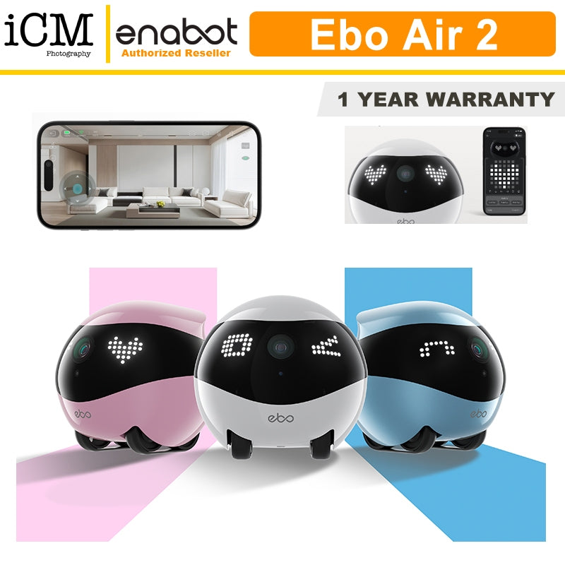 EBO Air 2 Companion Robot + 32gb Micro SD