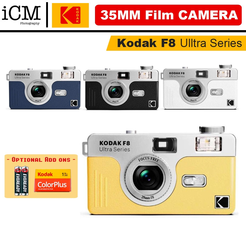 KODAK F8 ULTRA Series 35mm Film Camera – ICM Photo Pte Ltd