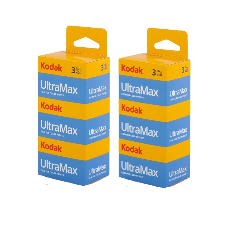 Kodak Ultramax 400 36 Exposures 3 Roll Pack