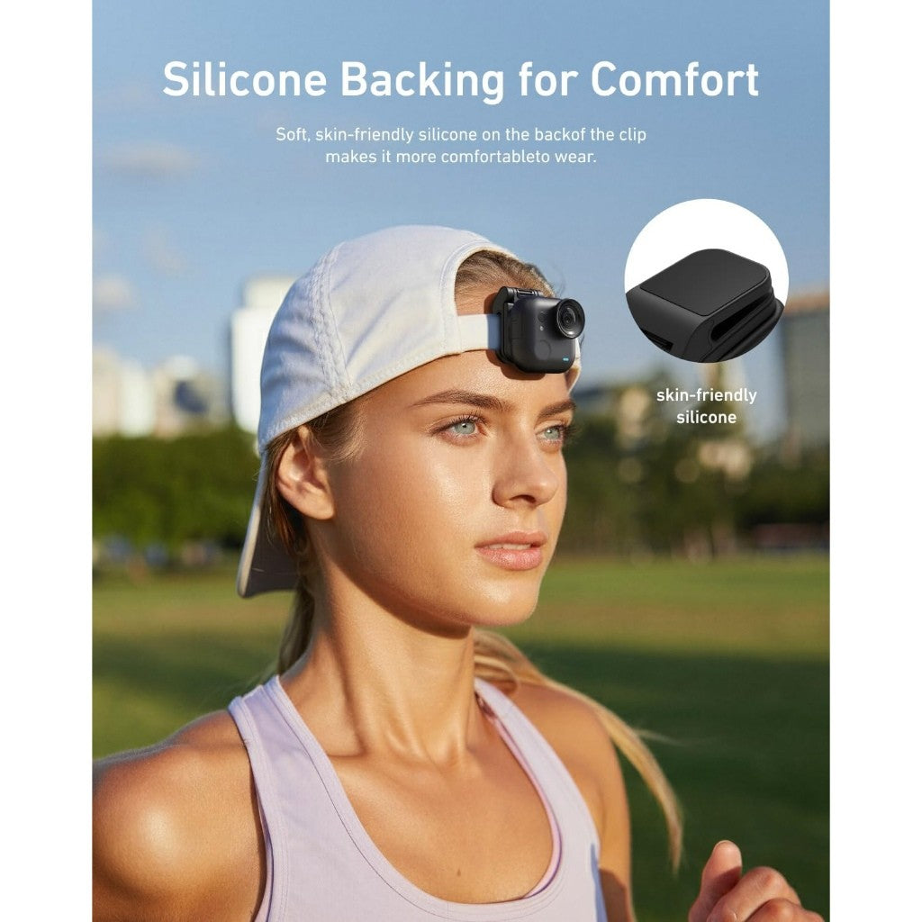 Telesin Insta360 Go ultra Magnetic Cap Clip Mount Pivot Clip