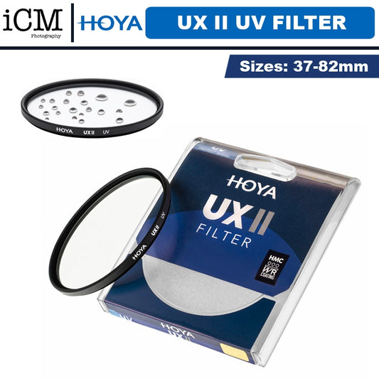 Hoya UX II UV Filter HMC Multi-Coating (37mm-82mm)
