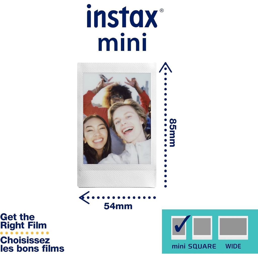 Fujifilm instax mini Plain Instant film - 20 sheet
