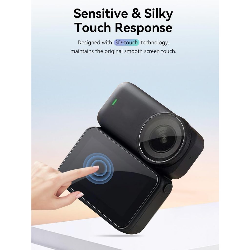 DJI osmo Nano 9H Tempered Glass Protective Film (Screen + Lens)