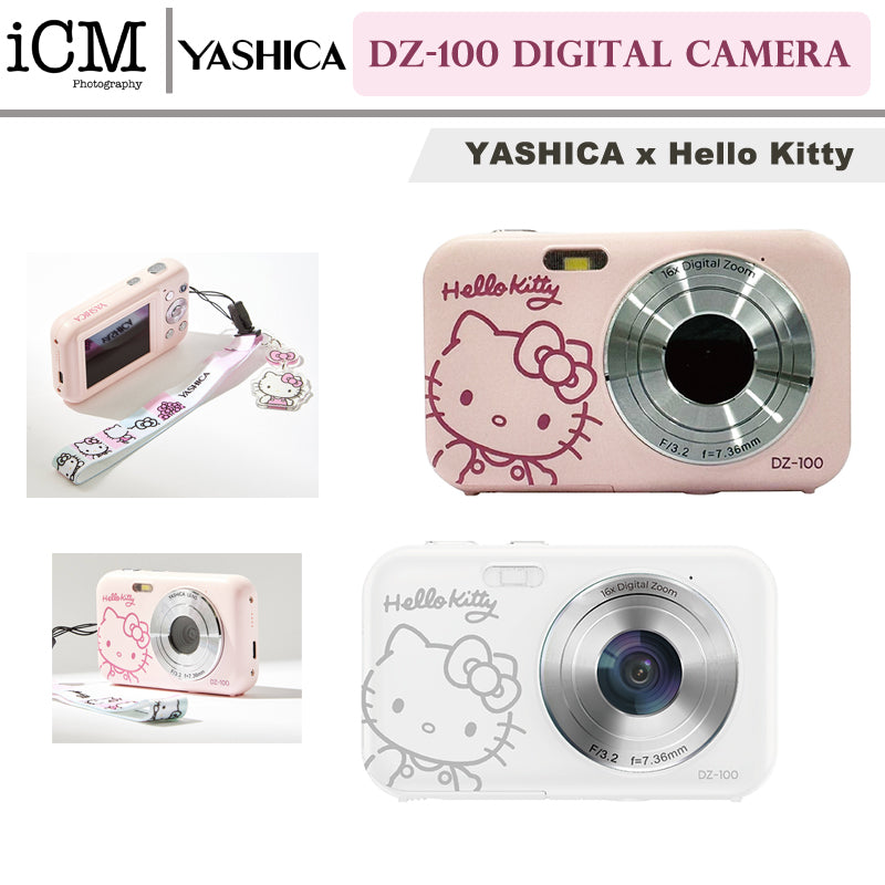 YASHICA x Hello Kitty Digital Camera DZ-100 – ICM Photo Pte Ltd