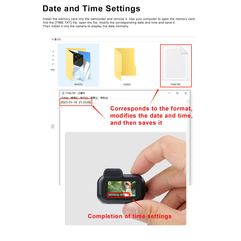 Y3000 Miniature Digital Camera USB CMOS 1080P Camera