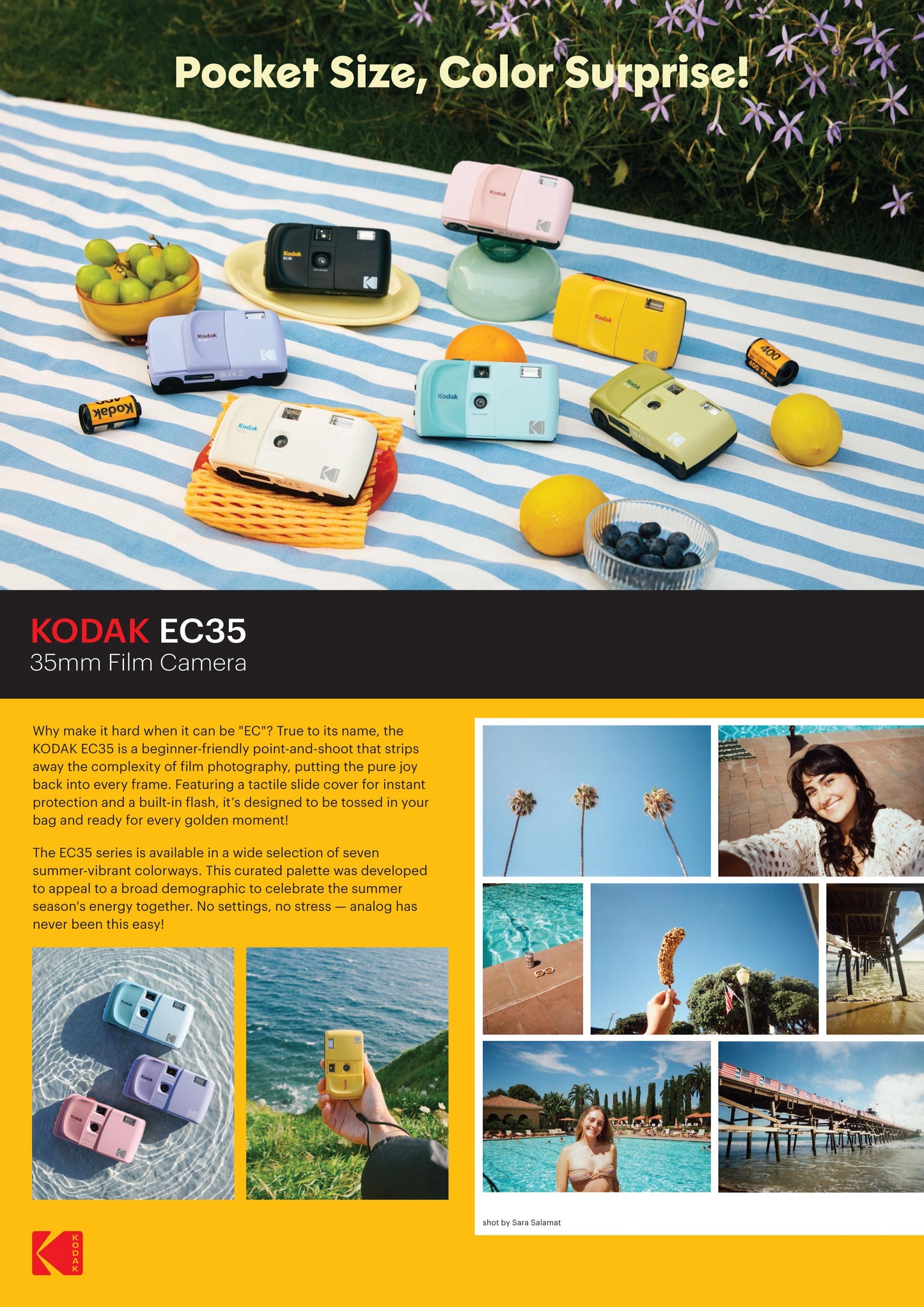 KODAK EC35 35mm Film Camera