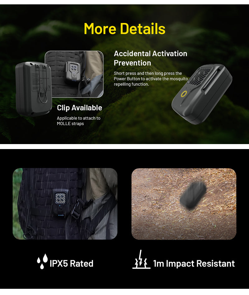 Nitecore EMR40 Portable Electronic Repeller