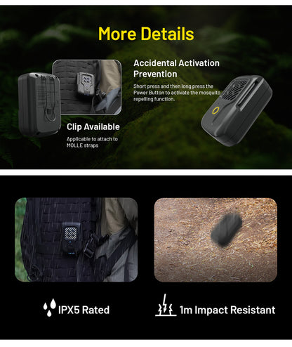 Nitecore EMR40 Portable Electronic Repeller
