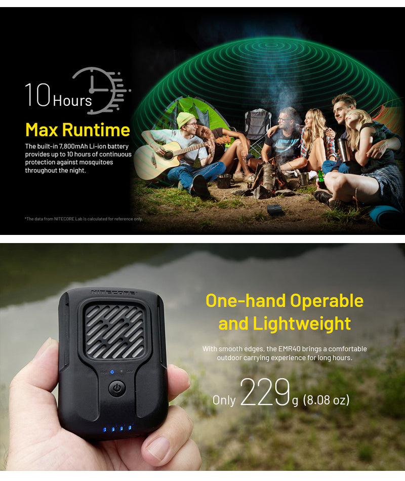 Nitecore EMR40 Portable Electronic Repeller