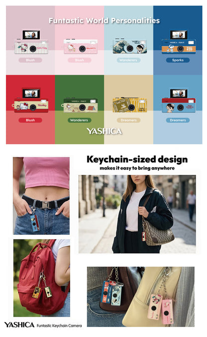 YASHICA Funtastic Keychain Digital Camera