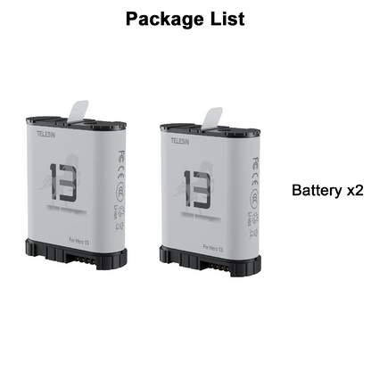 Telesin Gopro 13 high performance Enduro battery
