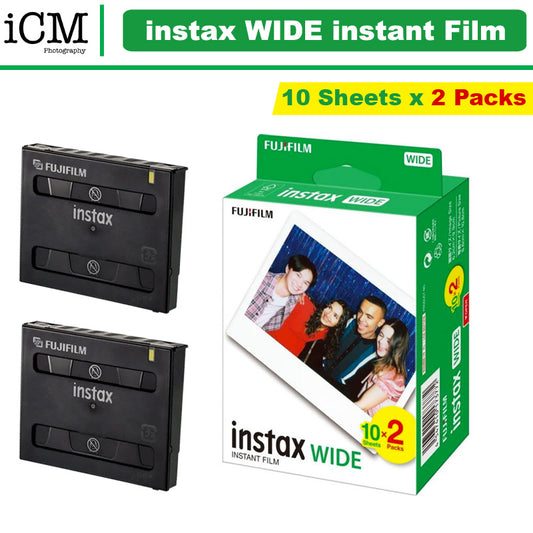 Fujifilm Instax Wide Plain Film Twin Pack [ 20 sheet ]