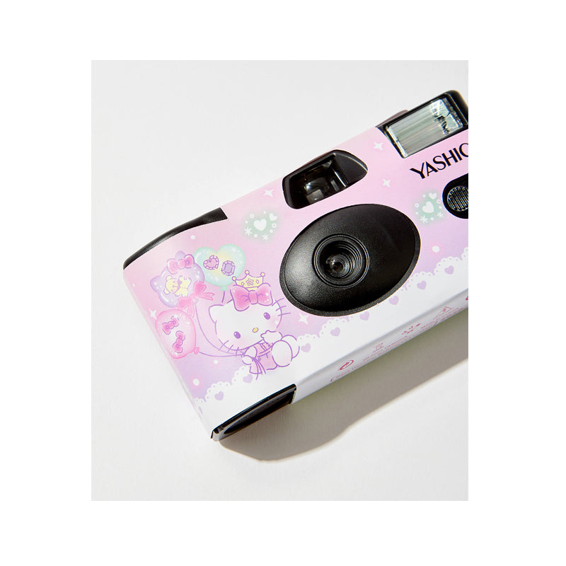 YASHICA Hello Kitty 35mm Single Use Film Camera Hello Kitty Playground Jewel land - 27 Exp