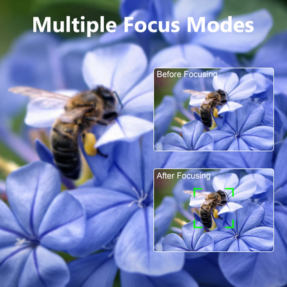 64MP Digital Camera 4K Video Vlogging YouTube Flip Screen 16X Zoom