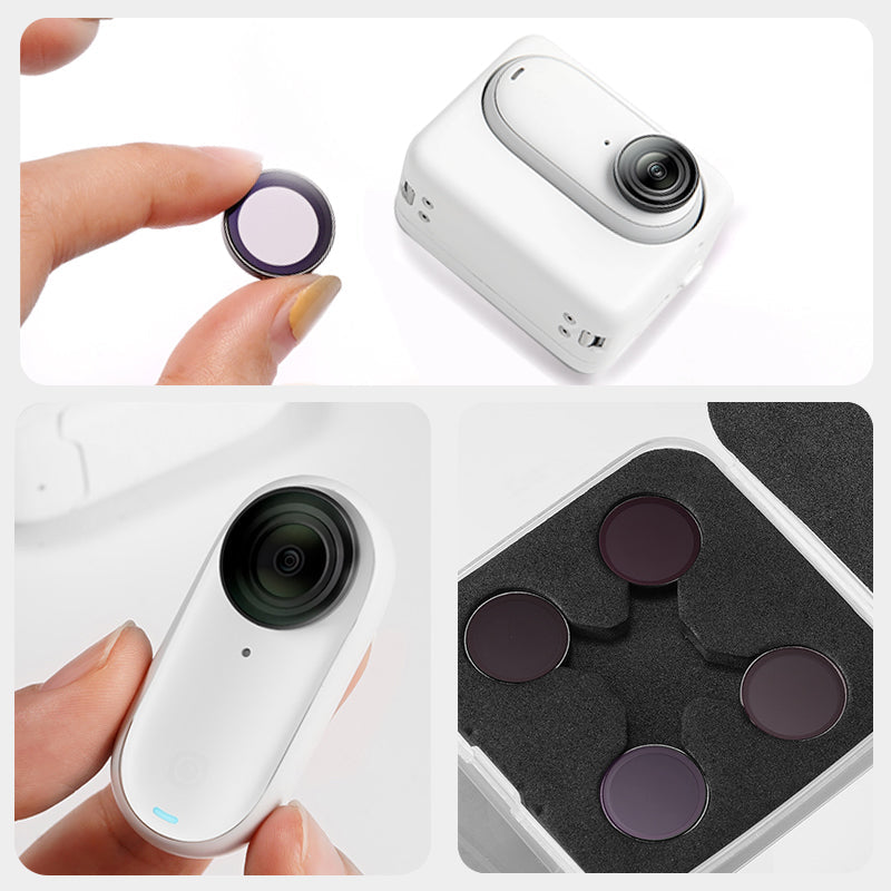 TELESIN Insta360 GO 3 CPL ND Filter Set for Insta360 GO 3 / 2