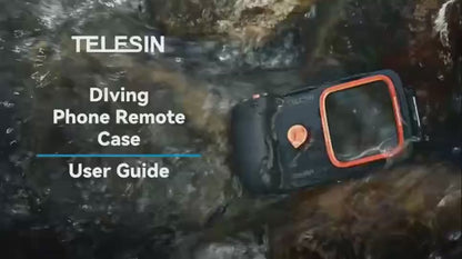 TELESIN Underwater Snorkeling 20m Diving Phone Waterproof Case Universal Underwater Diving Housing